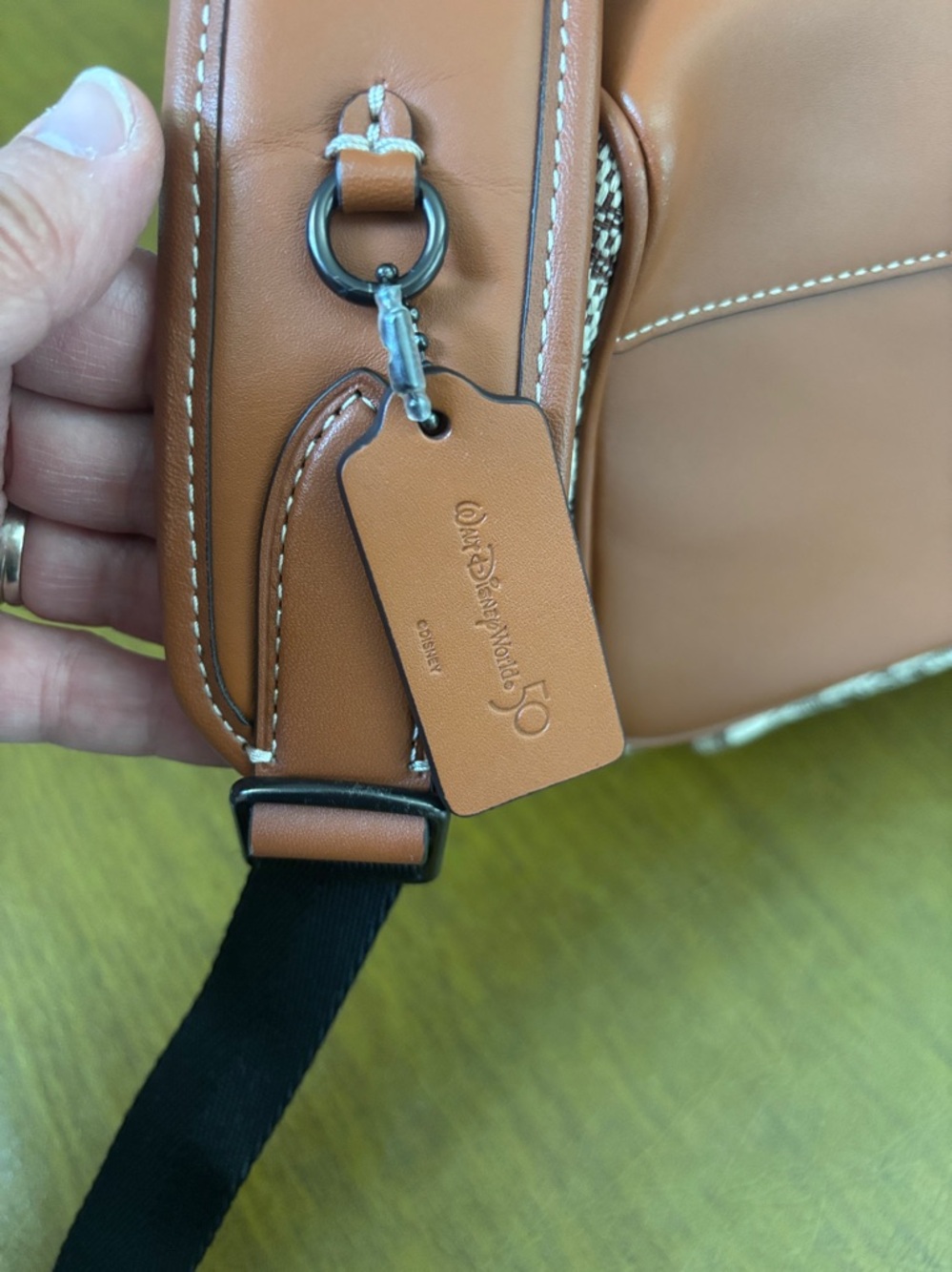 Disney X Coach Charter Backpack Signature Textile jacquard with keychain - Picture 13 of 17